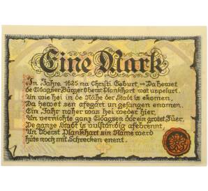 1 марка 1921 года Германия — город Эльдагсен (Нотгельд) — Фото №2