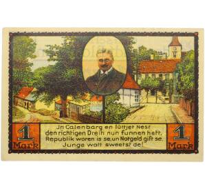 1 марка 1921 года Германия — город Эльдагсен (Нотгельд) — Фото №2