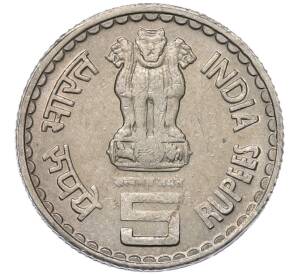 5 рупий 2006 года Индия «Басава» — Фото №2