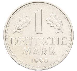 1 марка 1990 года A Западная Германия (ФРГ) — Фото №1