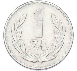 1 злотый 1949 года Польша — Фото №2