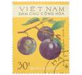 Почтовая марка 30 су 1975 года Северный Вьетнам (ДРВ) «Фрукты — Звездное яблоко (Chrysophyllum cainito)» (Артикул: K12-80656) — Фото №1