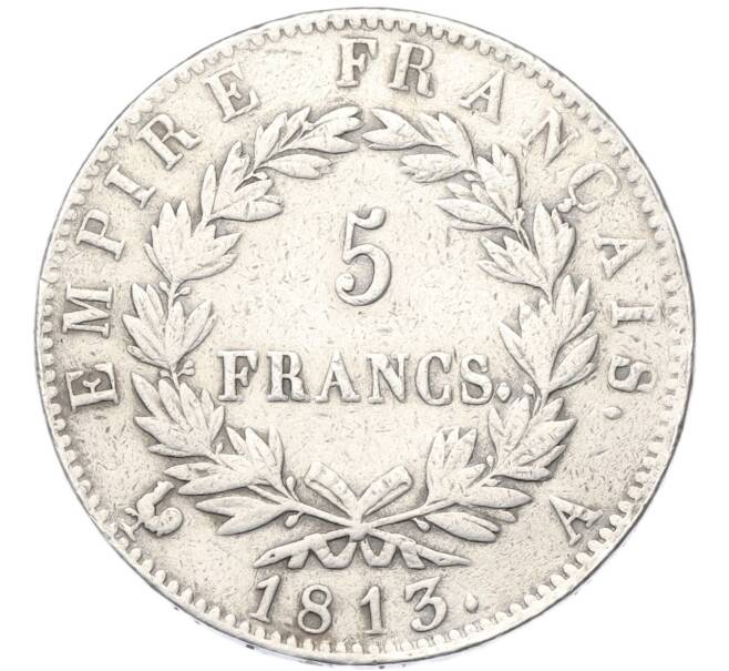 Монета 5 франков 1813 года A Франция (Артикул: K12-80731) — Фото №1