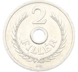 2 филлера 1954 года Венгрия — Фото №2