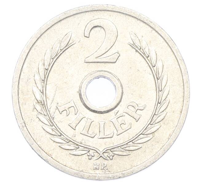 Монета 2 филлера 1954 года Венгрия (Артикул: K12-80898) — Фото №2