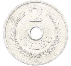 2 филлера 1956 года Венгрия — Фото №2