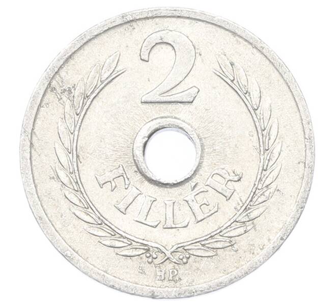 Монета 2 филлера 1956 года Венгрия (Артикул: K12-80902) — Фото №2