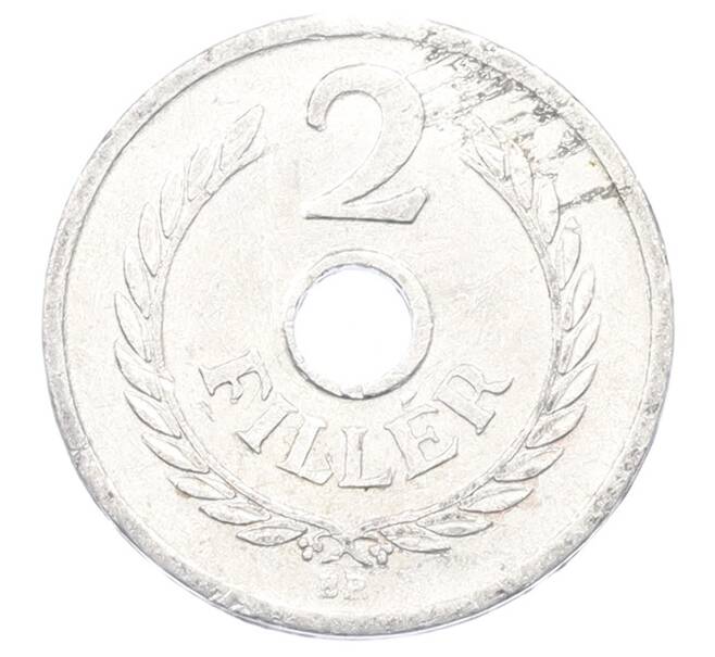 Монета 2 филлера 1961 года Венгрия (Артикул: K12-80909) — Фото №2