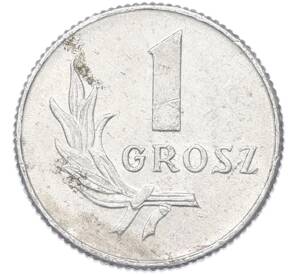 1 грош 1949 года Польша — Фото №2