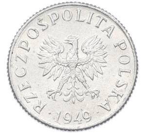1 грош 1949 года Польша — Фото №1