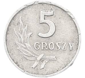 5 грошей 1963 года Польша — Фото №2