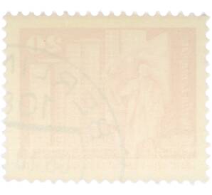 Почтовая марка 20 пфеннигов 1973 года Восточная Германия (ГДР) «Архитектура ГДР III — Площадь Ленина в Берлине» — Фото №2