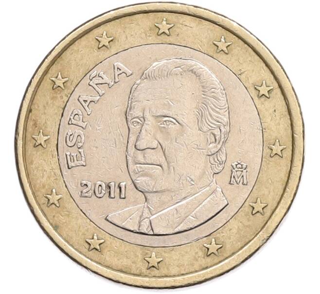 Монета 1 евро 2011 года Испания (Артикул: T11-41131) — Фото №1