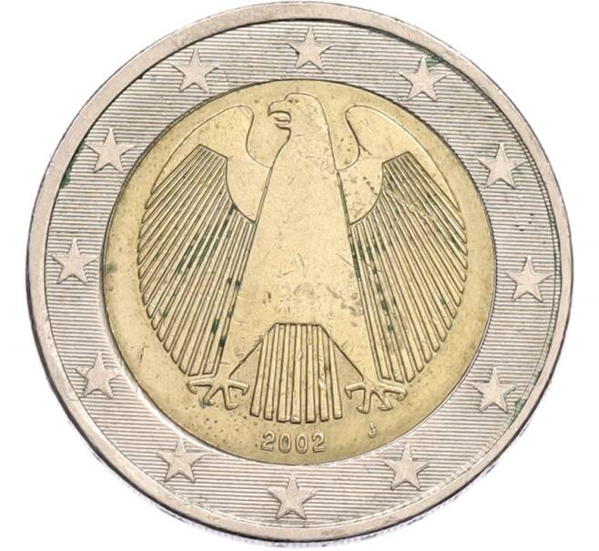 Монета 2 евро 2002 года J Германия (Артикул: T11-41134) — Фото №1