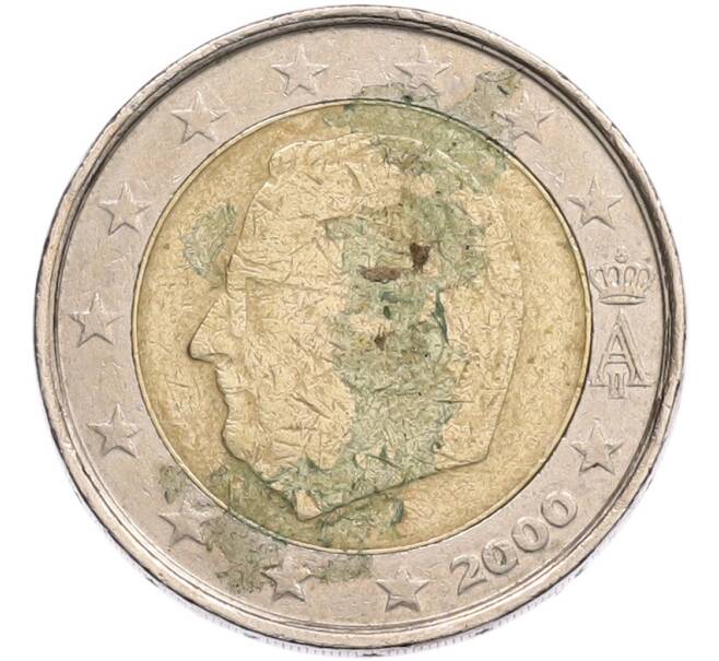 Монета 2 евро 2000 года Бельгия (Артикул: T11-41135) — Фото №1