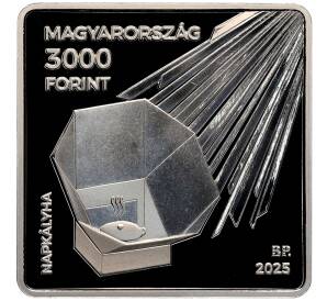 3000 форинтов 2025 года Венгрия «125 лет со дня рождения Марии Телькеш» (Proof) — Фото №2