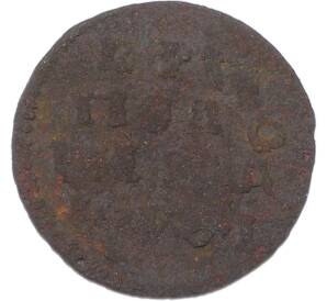 Полушка «ВРП» 1719 года (Год буквами) — Фото №1