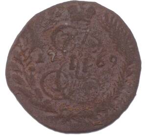 Полушка 1769 года ЕМ — Фото №1
