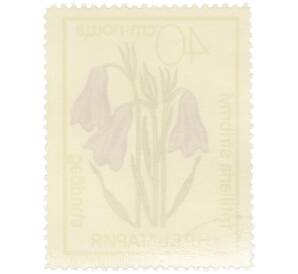 Почтовая марка 40 стотинок 1972 года Болгария «Охраняемые цветы — Рябчик Стрибрнея» — Фото №2
