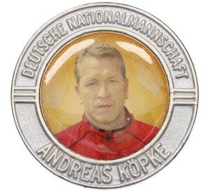 Жетон 2006 года Германия «Футболисты сборной Германии — Андреас Копке» — Фото №1