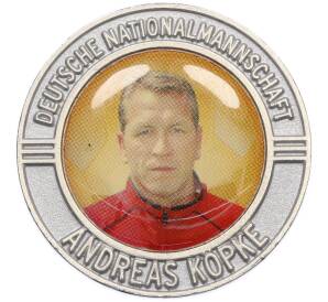 Жетон 2006 года Германия «Футболисты сборной Германии — Андреас Копке» — Фото №1