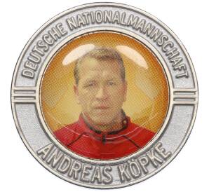 Жетон 2006 года Германия «Футболисты сборной Германии — Андреас Копке» — Фото №1