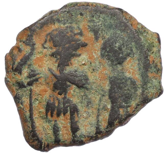 Монета Фоллис 498-1042 года Византия (Артикул: M2-92257) — Фото №2