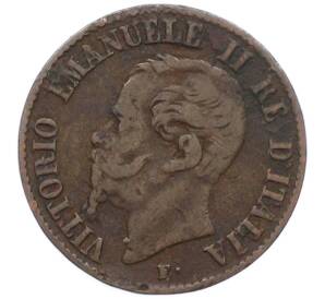 1 чентезимо 1861 года Италия — Фото №2