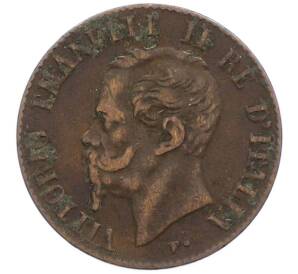 1 чентезимо 1867 года Италия — Фото №2