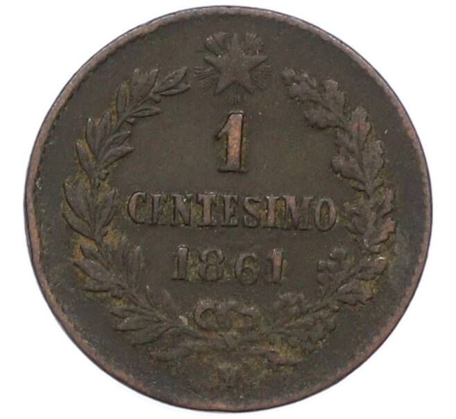 Монета 1 чентезимо 1861 года Италия (Артикул: M2-92275) — Фото №1