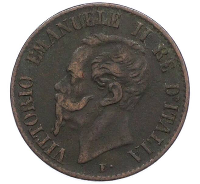 Монета 1 чентезимо 1861 года Италия (Артикул: M2-92275) — Фото №2