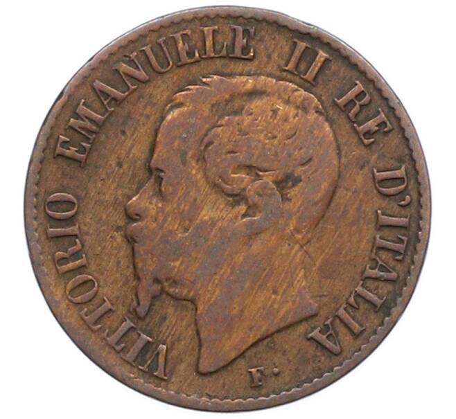 Монета 1 чентезимо 1861 года Италия (Артикул: M2-92276) — Фото №2