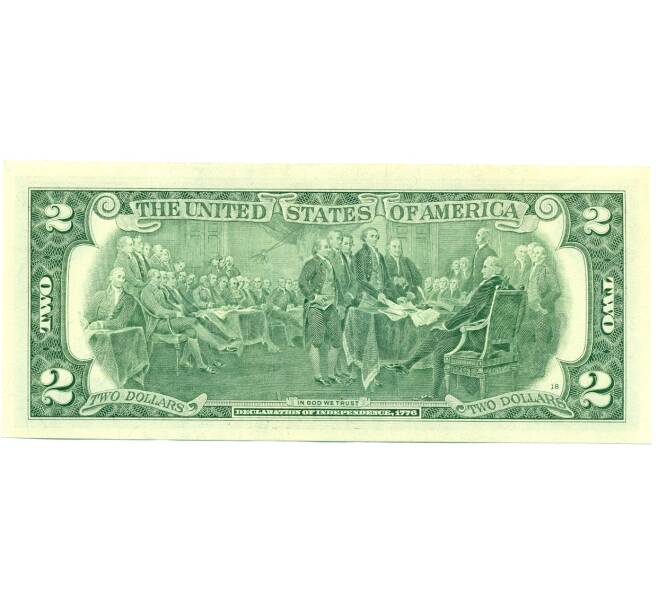 Банкнота 2 доллара 2009 года США (Артикул: K12-81279) — Фото №2