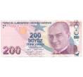 Банкнота 200 лир 2009 года Турция (Артикул: K12-81294) — Фото №1