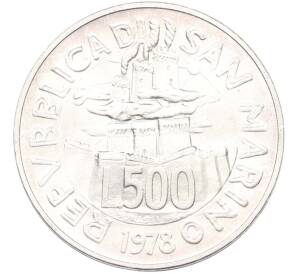 500 лир 1978 года Сан-Марино — Фото №1
