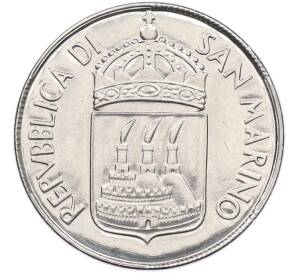 100 лир 1973 года Сан-Марино — Фото №2