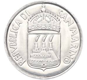 10 лир 1973 года Сан-Марино — Фото №2