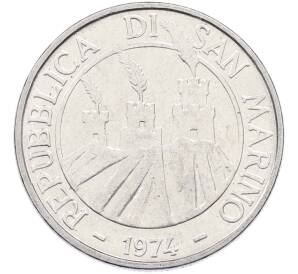 50 лир 1974 года Сан-Марино — Фото №1