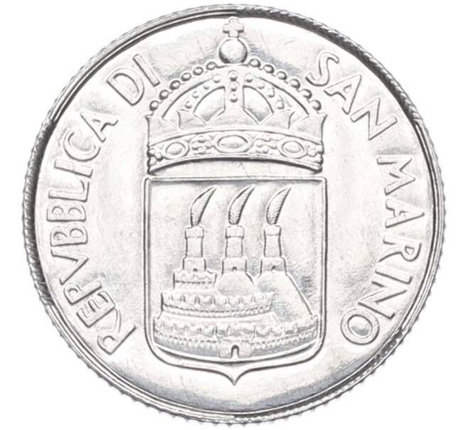 Монета 2 лиры 1973 года Сан-Марино (Артикул: K8-1015) — Фото №2