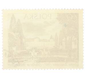 Почтовая марка 60 грошей 1967 года Польша «Дворец в Вилянуве» — Фото №2