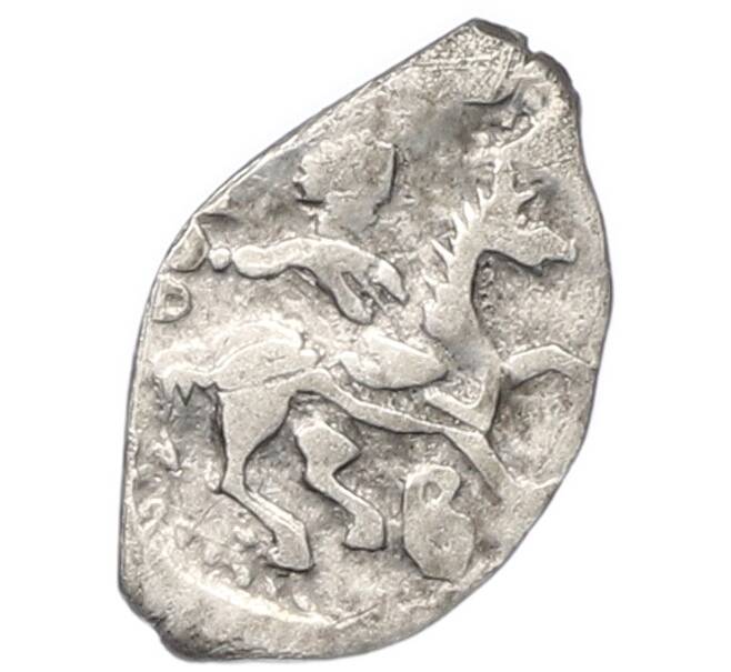 Монета Денга 1462-1505 года Иван III Васильевич «Дозор» (Чекан Москвы) (Артикул: K12-81457) — Фото №2