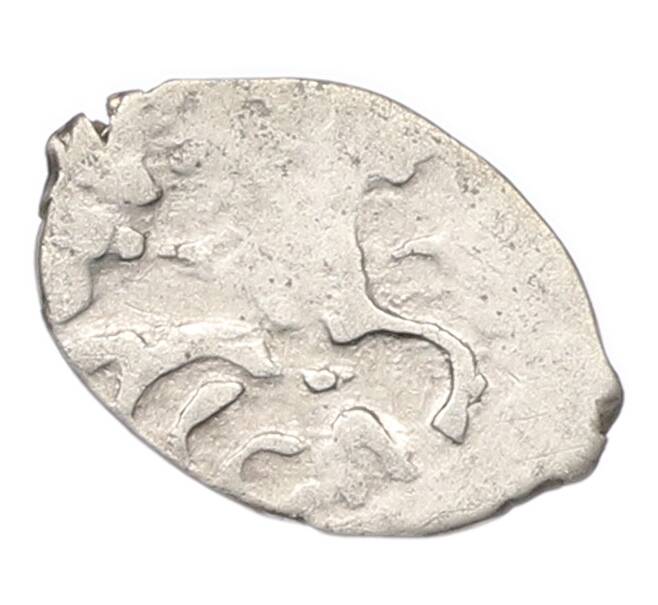 Монета Денга 1462-1505 года Иван III Васильевич (СЛ / Трилистник) (Артикул: K12-81463) — Фото №1