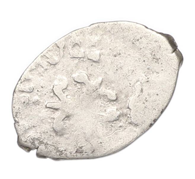 Монета Денга 1462-1505 года Иван III Васильевич (СЛ / Трилистник) (Артикул: K12-81463) — Фото №2