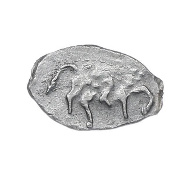 Монета Денга 1682-1696 года Петр Алексеевич (Соправление) (Артикул: K12-81478) — Фото №1