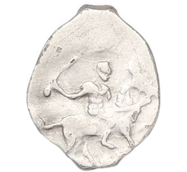 Монета Денга 1547-1584 года ДЕ Иван IV «Грозный» (Москва) (Артикул: K12-81490) — Фото №1