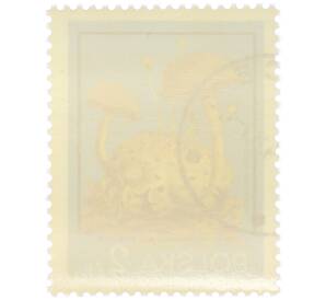 Почтовая марка 2 злотых 1980 года Польша «Грибы под охраной — Моховик паразитный» — Фото №2