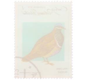 Почтовая марка 1 сентаво 1979 года Куба «Дикие голуби - Синеголовый земляной голубь (Paloma Perdiz)» — Фото №2