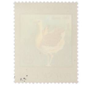 Почтовая марка 1.50 злотых 1977 года Польша «Охрана окружающей среды — Дрофа» — Фото №2