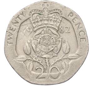 20 пенсов 1982 года Великобритания — Фото №1