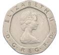 Монета 20 пенсов 1982 года Великобритания (Артикул: K12-81685) — Фото №2